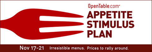 OpenTable Appetite Stimulus Plan