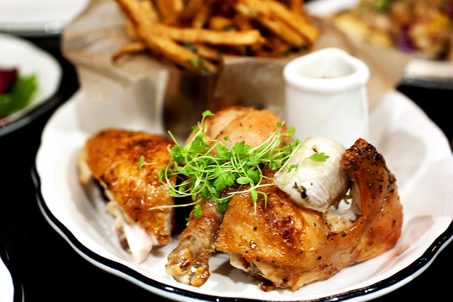 poulet frites @ rotisserie georgette