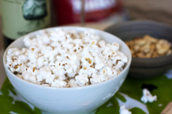 Snacky: Organic Nearly Naked Popcorn