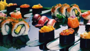 how to eat sushi