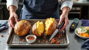 restaurant style baked potatoes
